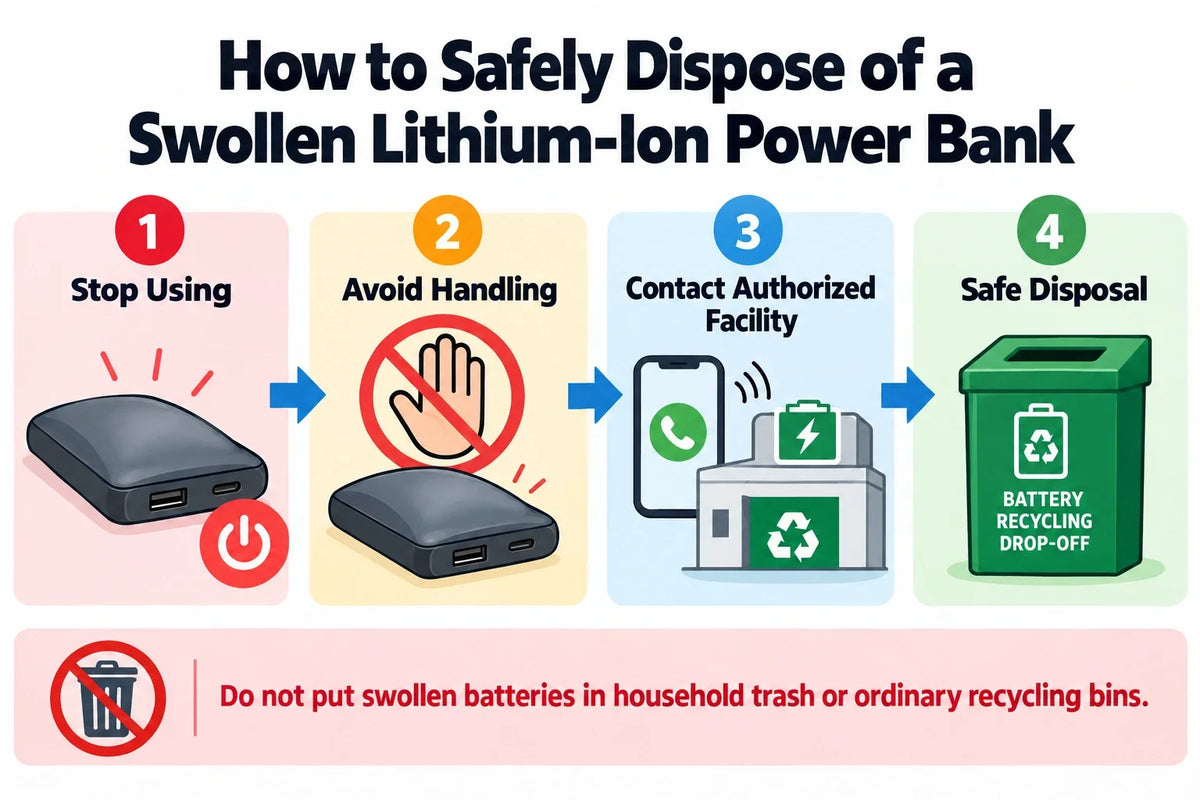 when a power bank baloon when to get rid