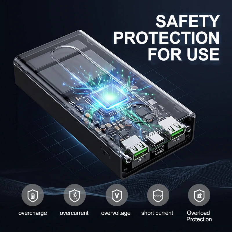 20000mah power bank with smart led display