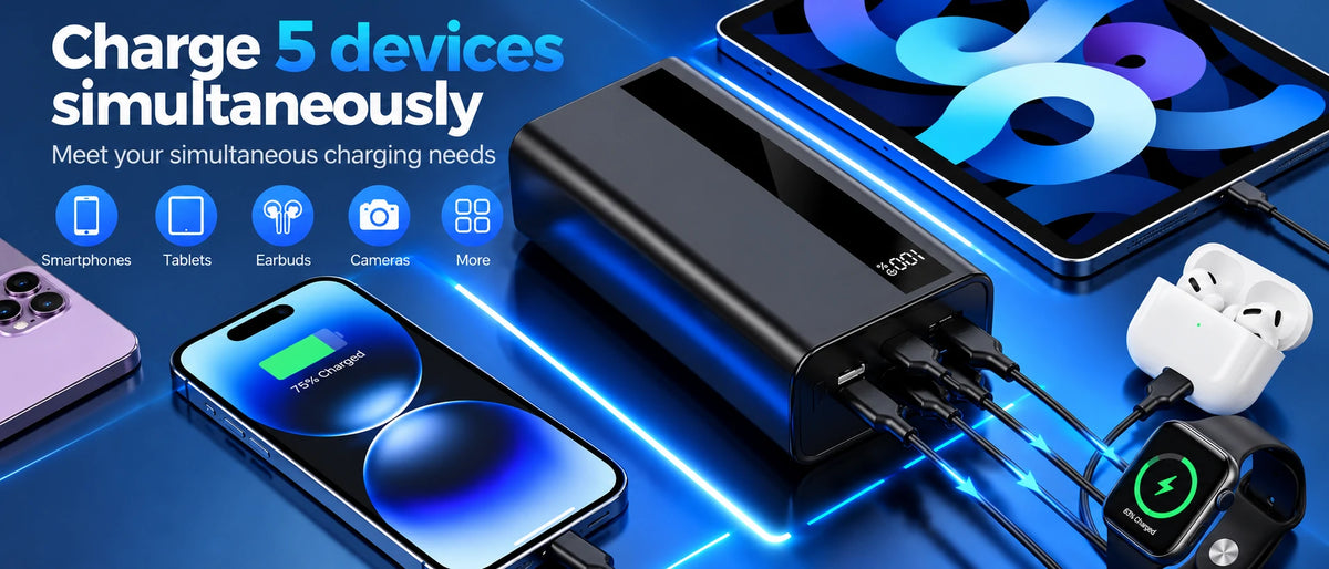 k134 power bank for commuting and work