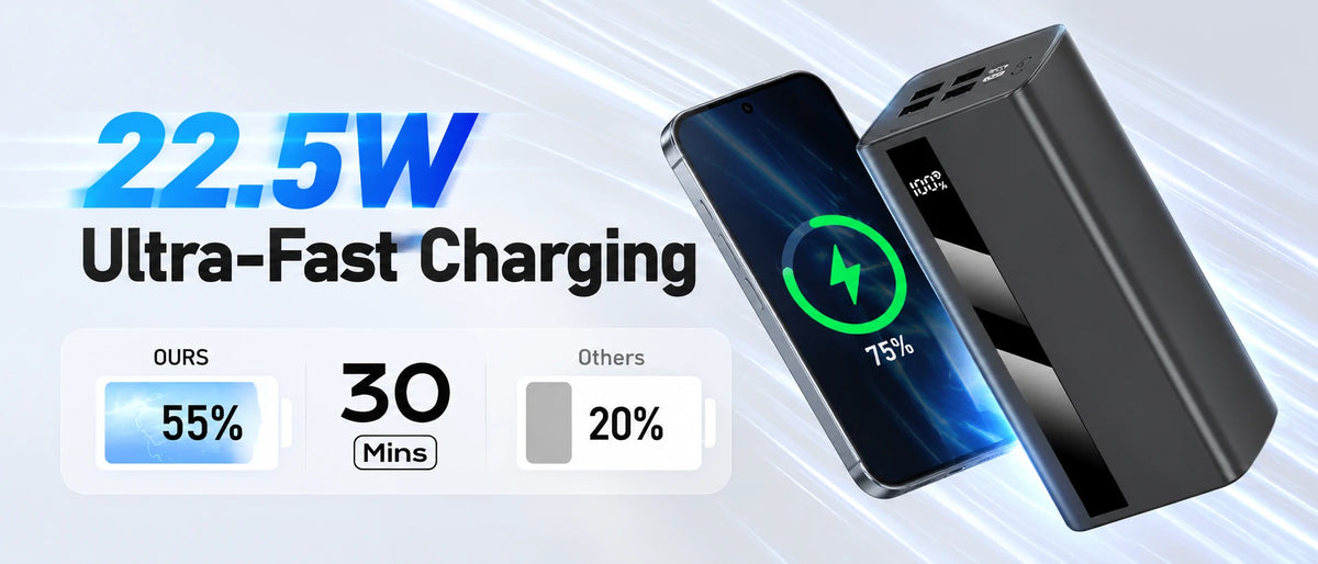 k134 high capacity power bank for camping