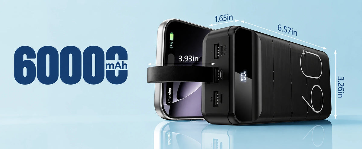 avepower q24 power bank with 22.5w fast charging output