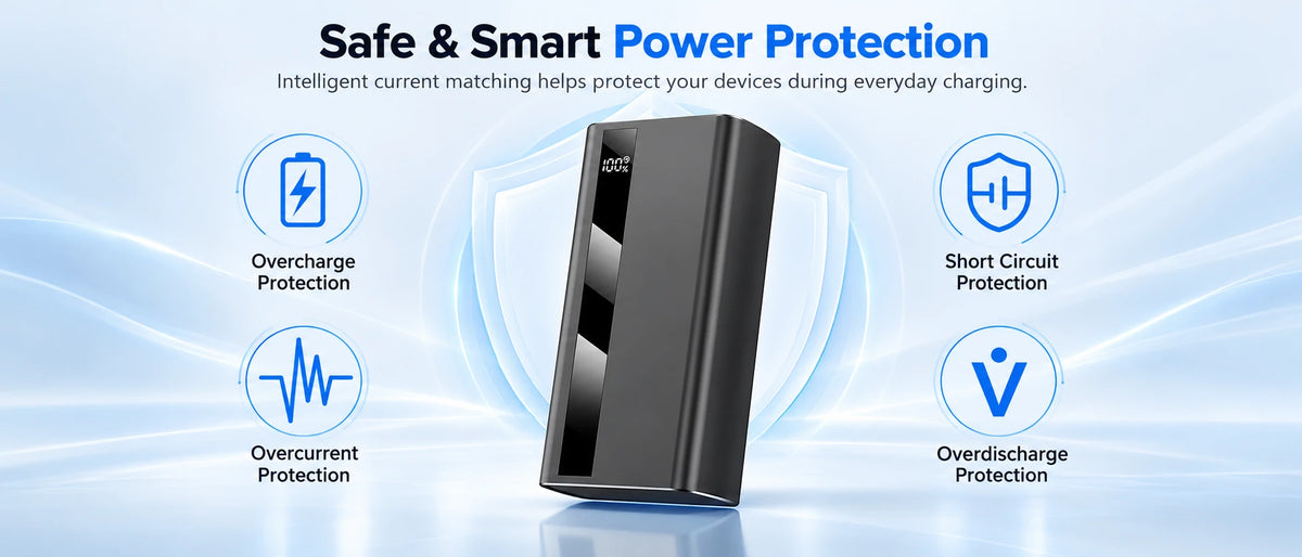 k134 power bank with usb c and micro usb input