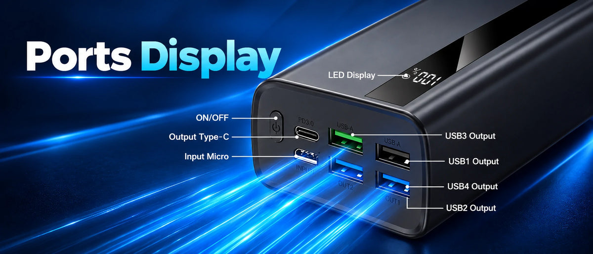 k134 power bank safety protection features