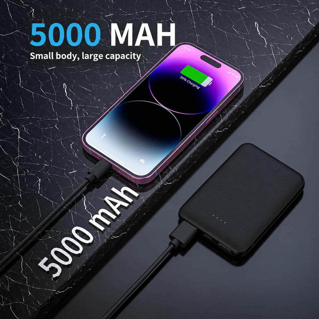 avepower 006 5000mah slim portable power bank