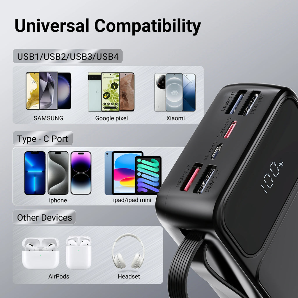 avepower dx273 50000mah power bank charging devices