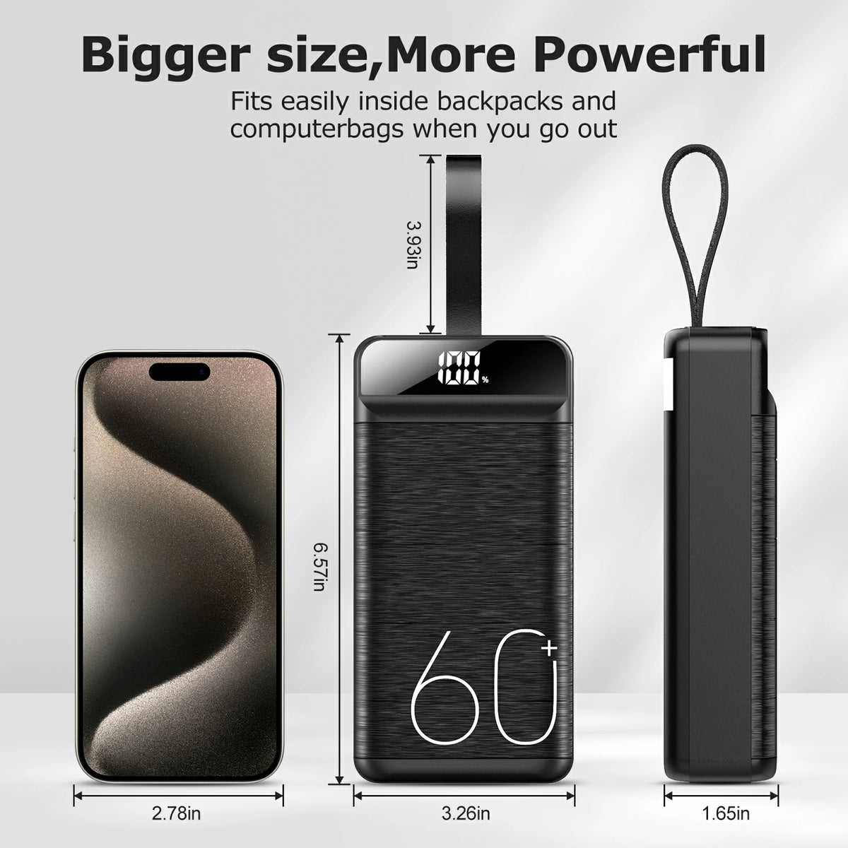 avepower q24 60000mah power bank charging multiple devices
