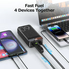 avepower q24 60000mah power bank front view