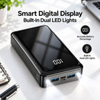 avepower t82 fast charging power bank with digital display