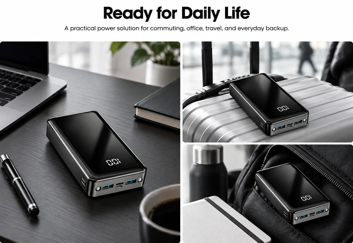 avepower t82 portable power bank with 22.5w fast charging technology