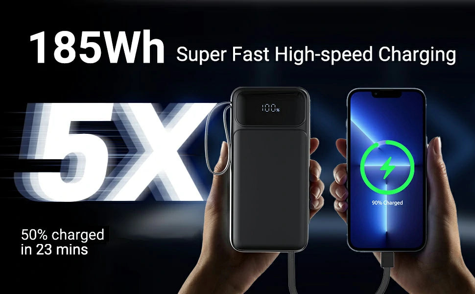 dx273 50000mah fast charging power bank