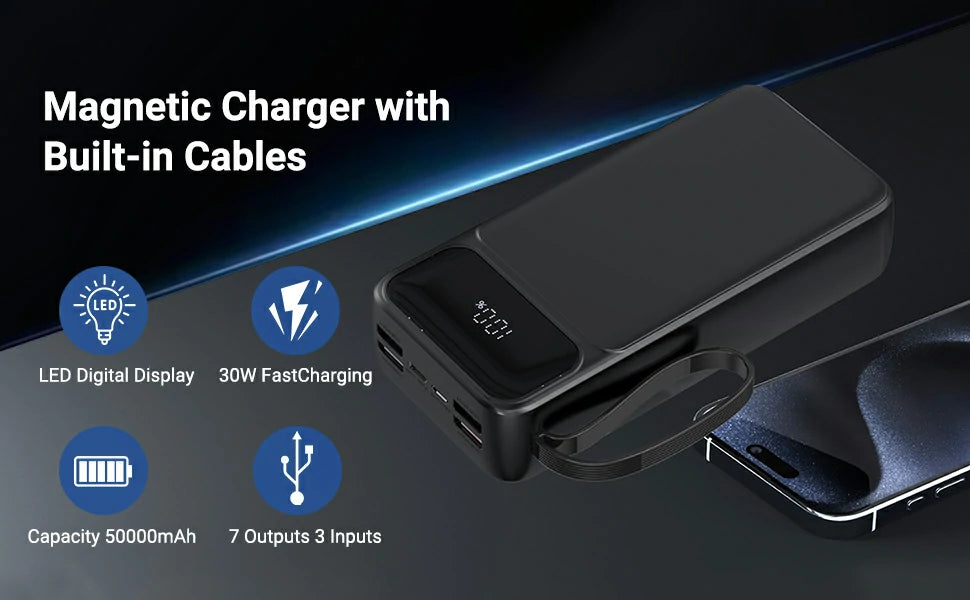 dx273 50000mah high capacity power bank